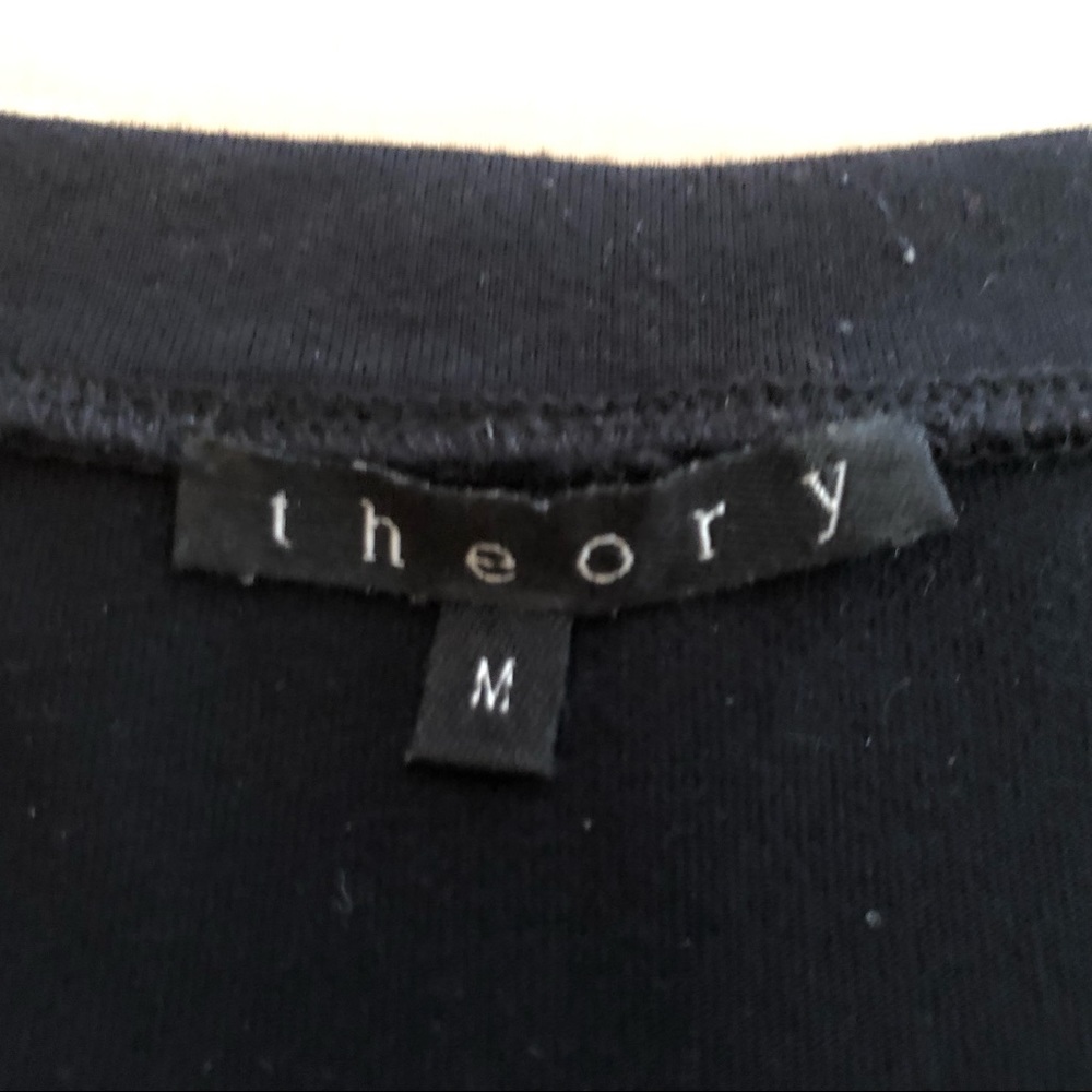 Theory Long Sleeve V-Neck Tee - Picture 3 of 5